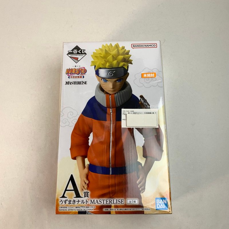 【新品未開封】　一番くじ　ナルト　中忍試験編　1ロット　販促物未使用くじ券付 一番くじ NARUTO-ナルト- 中忍試験編｜一番くじ倶楽部｜BANDAI