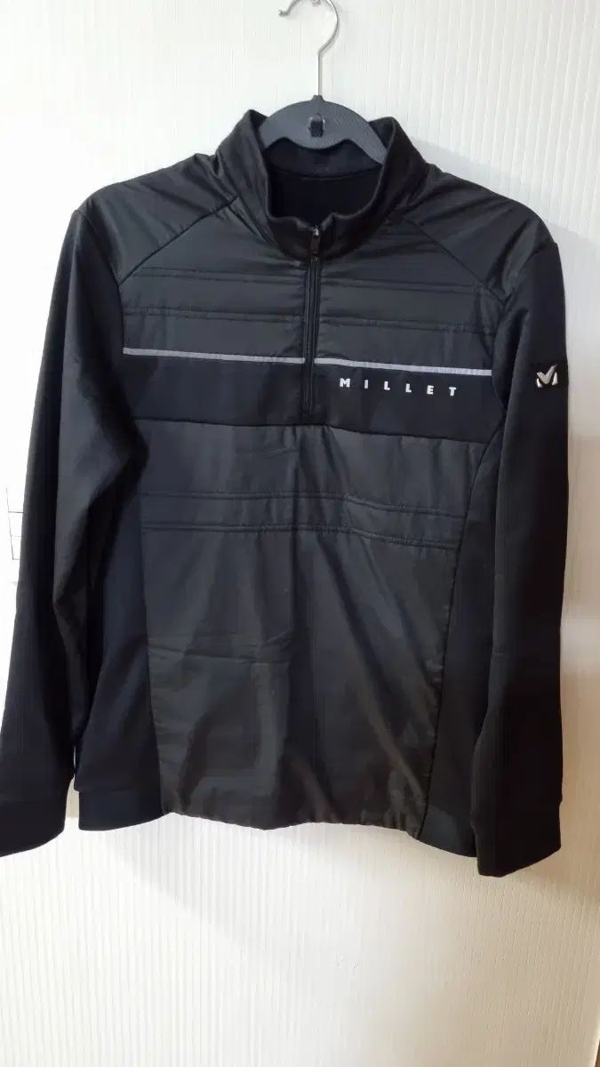 MILLET(ミレー) 裏起毛 ハーフジップ 長袖Tシャツ 95