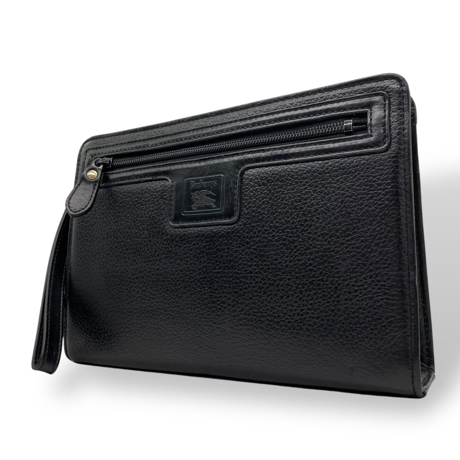 専用】バーバリー クラッチバッグ ノバチェック レザー ホースロゴ