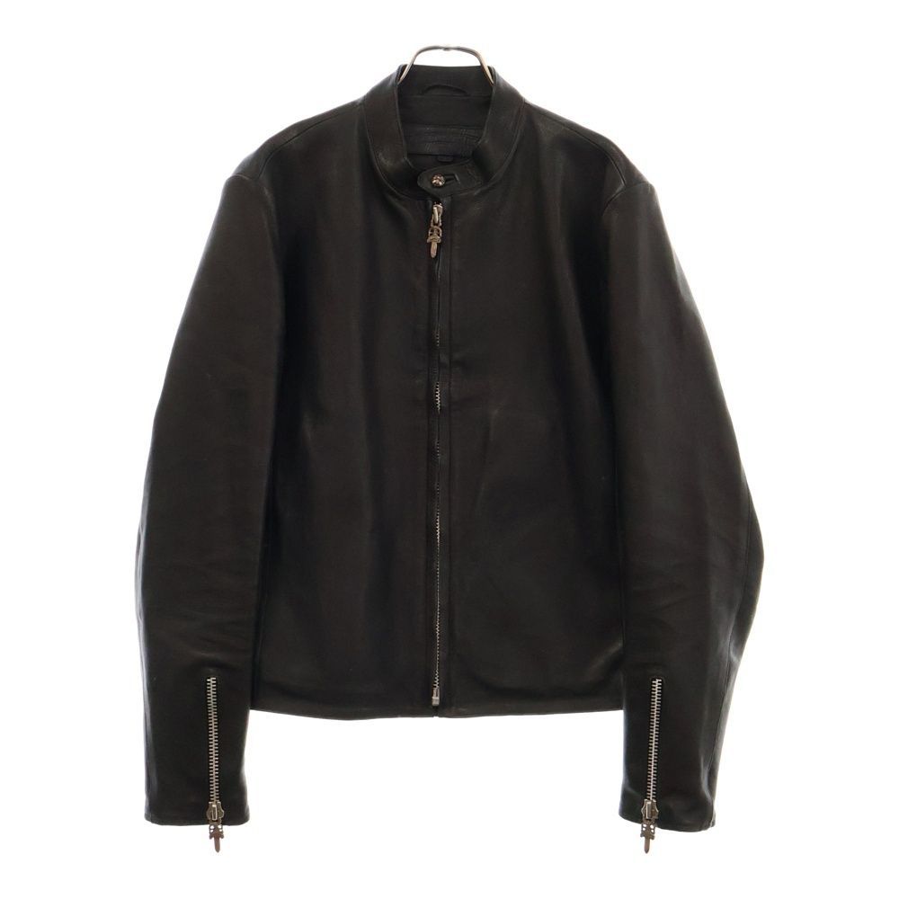 CHROME HEARTS (クロムハーツ) RACING2 レーシング2 ダガージップシングルライダースレザージャケット