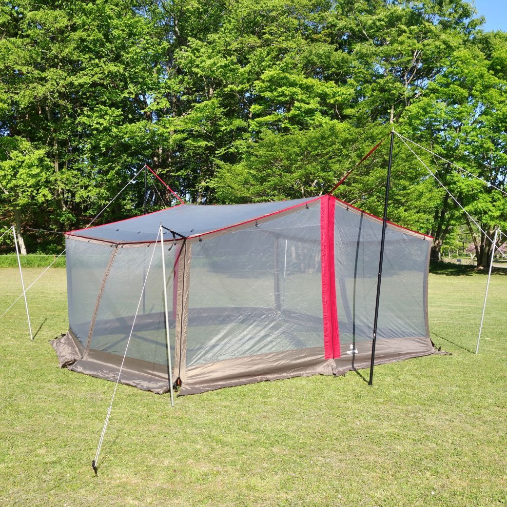 極美品 スノーピーク snowpeak タープスクリーンレクタM TP-402