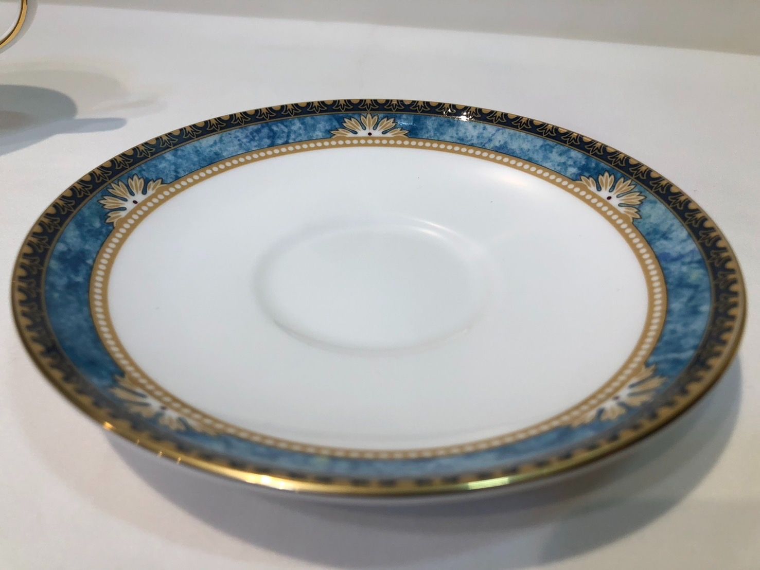 【美品】Wedgwood ウエッジウッド CURZON カーゾン カップ&ソーサー　2客セット　G