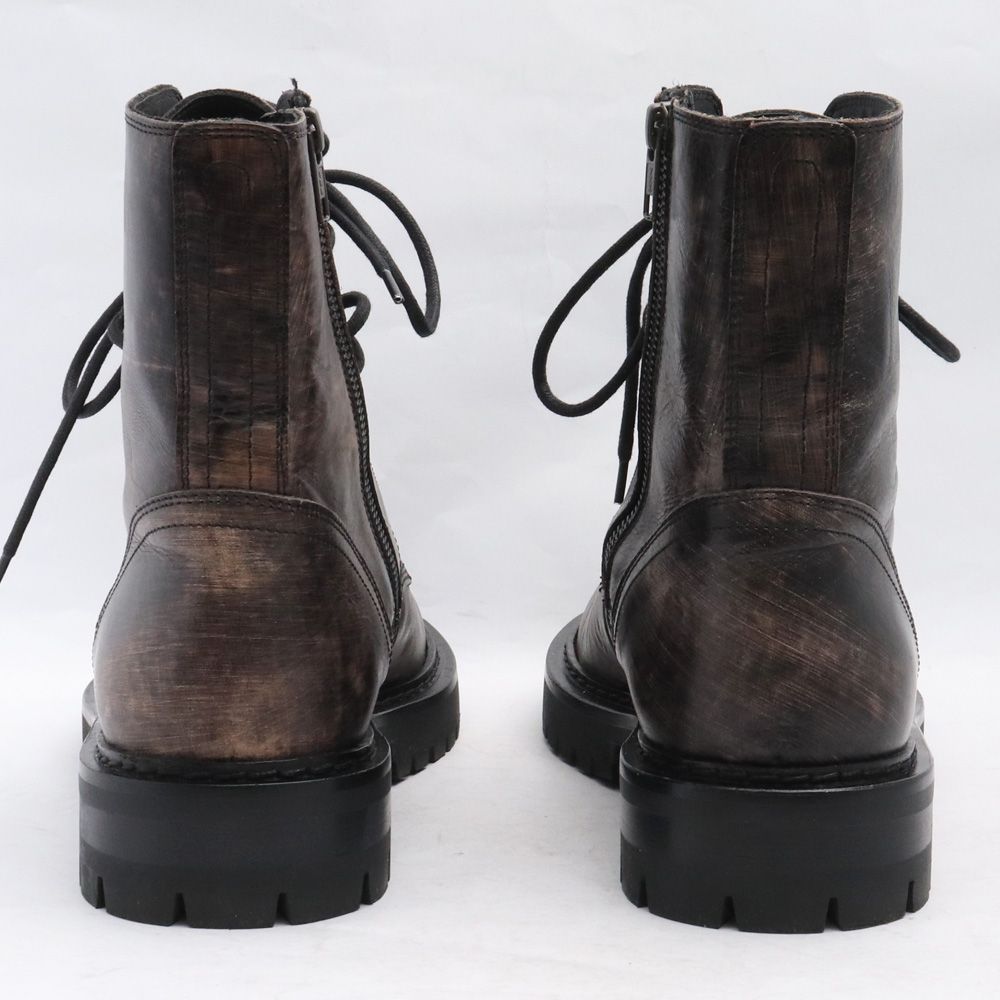 ANN DEMEULEMEESTER レースアップブーツ ANN DEMEULEMEESTER レースアップブーツ - メルカリ