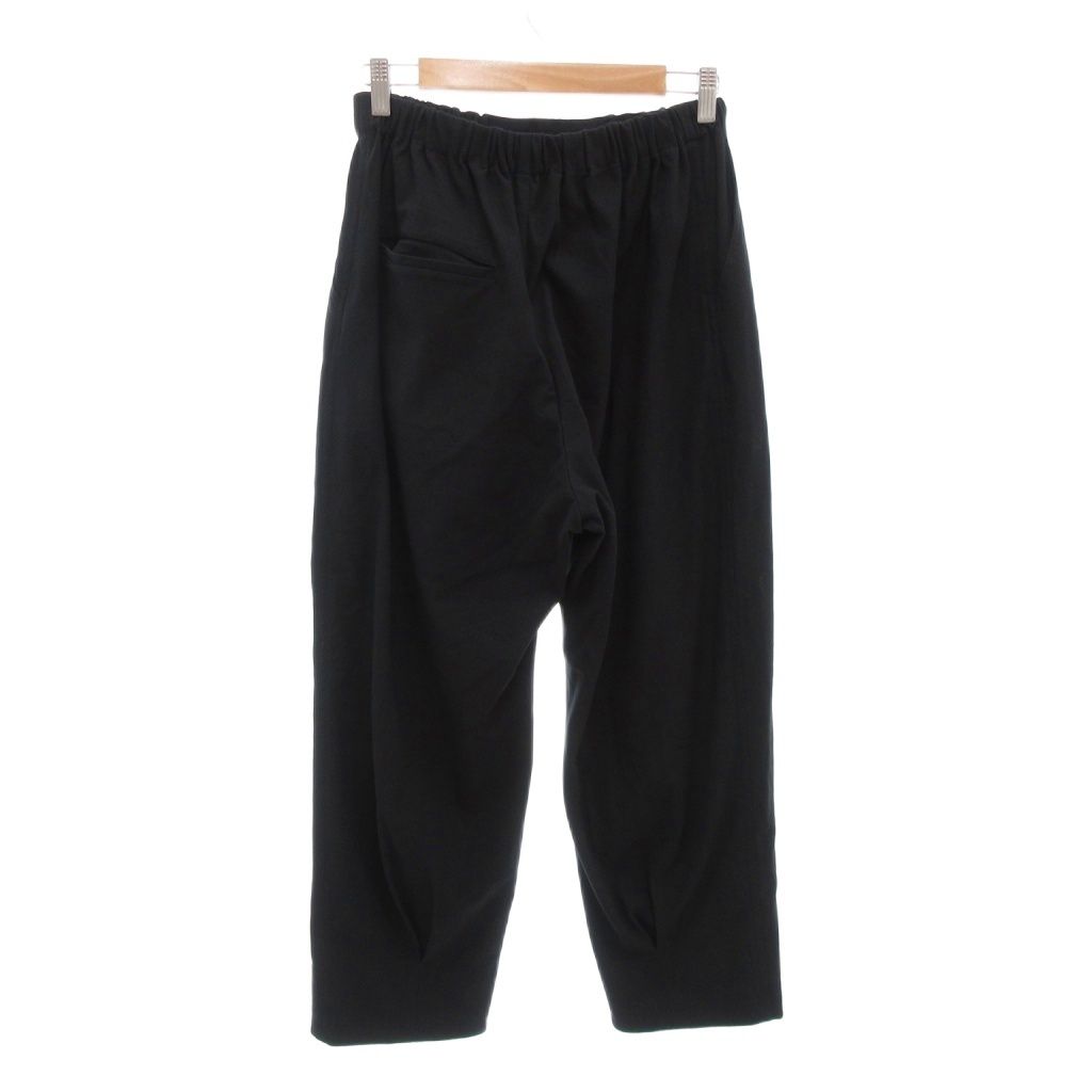 センソユニコ Senso unico 芽風 MEFU イージーパンツ スラックス スリムテーパード 38 黒 ブラック |AE
