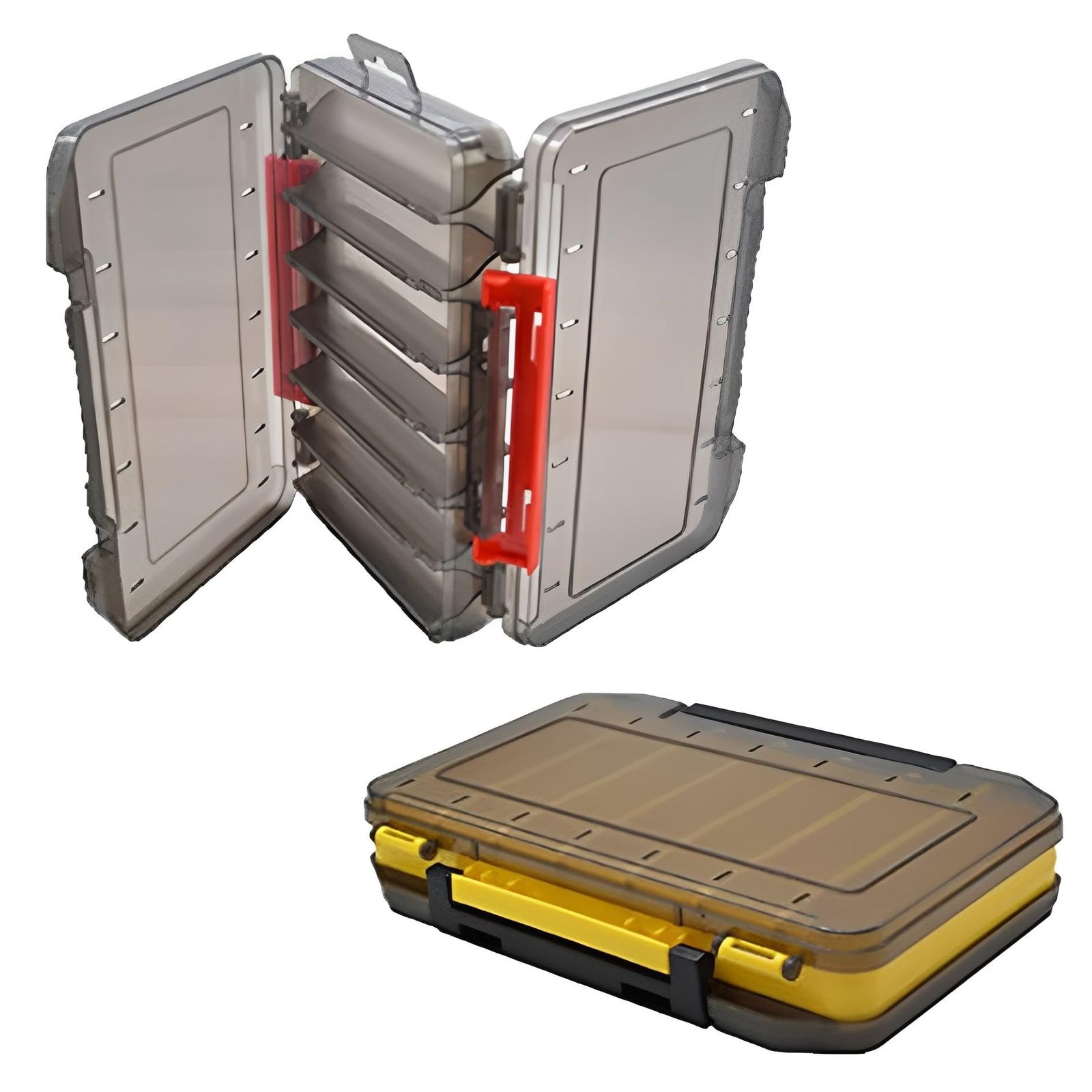 MIMIA リバーシブル ルアーケース 2個セット タックルボックス ルアー