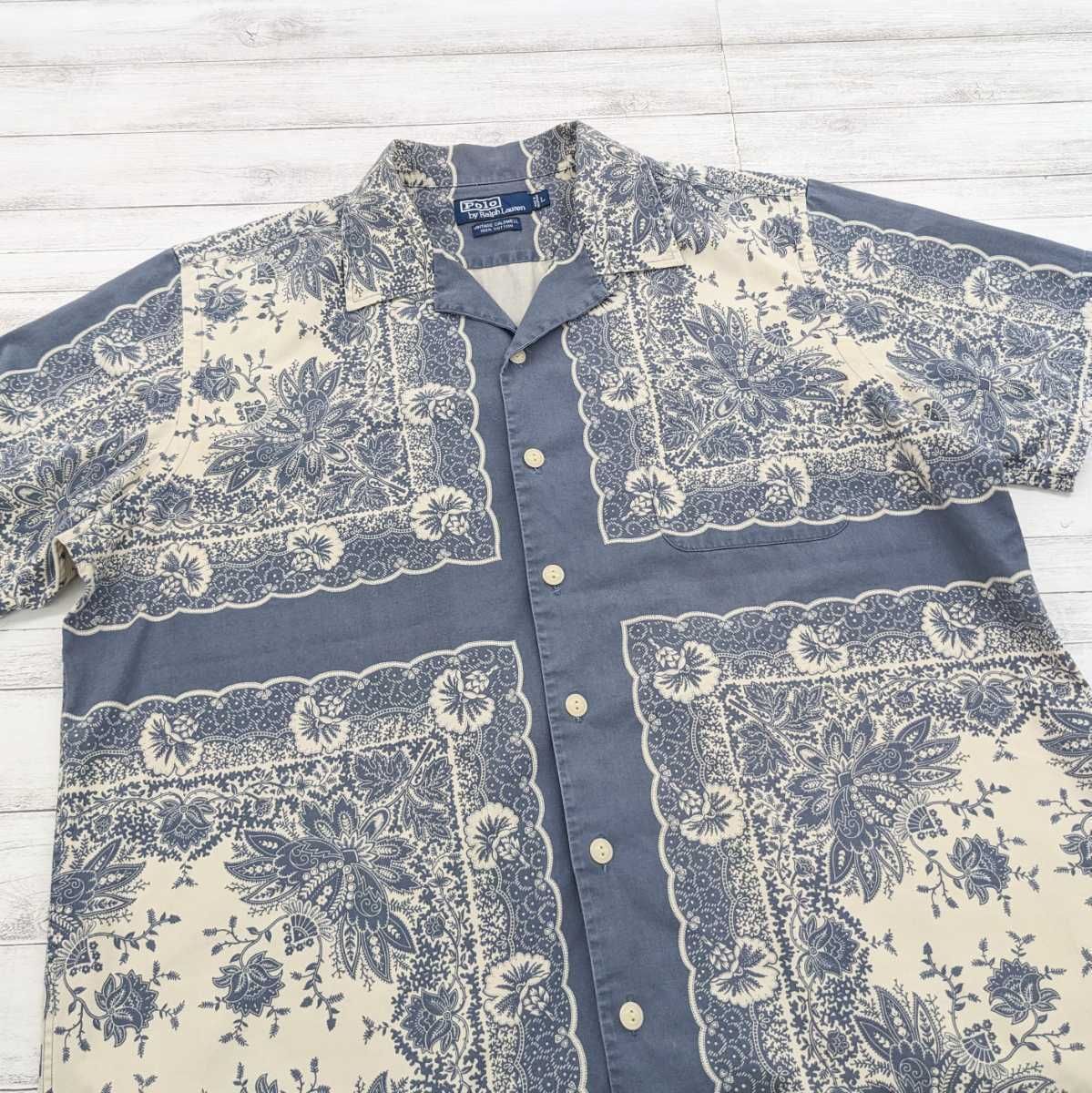 希少 90s POLO Ralph Lauren ポロ ラルフローレン ペイズリー