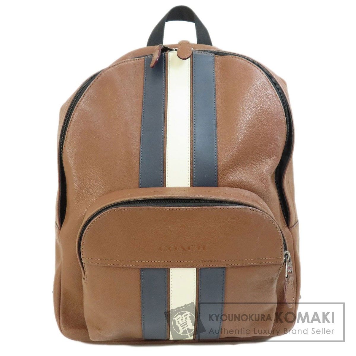 COACH コーチ F68995 ストライプ リュック・デイパック レザー 