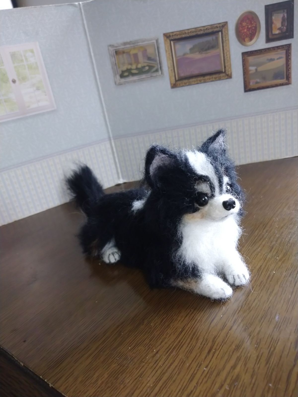 羊毛フェルト チワワちゃんとマルチーズ