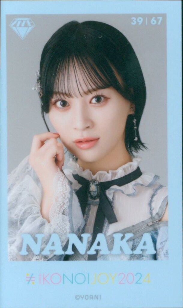 ≠ME イコノイジョイ2024 冨田菜々風 ミニフォトカード 39/67 - メルカリ