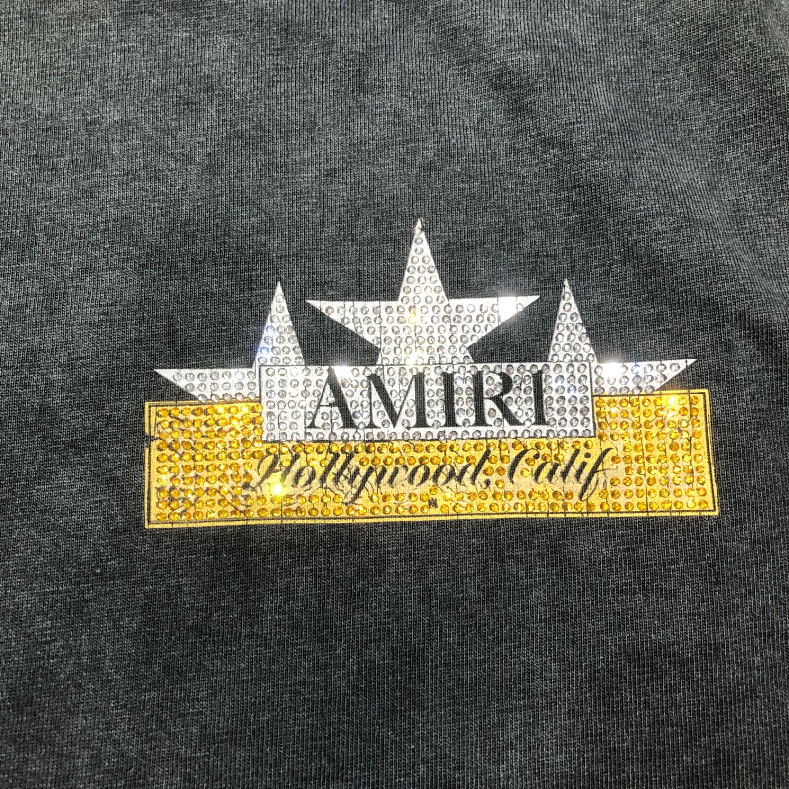 参考上代181500円 未使用品 AMIRI 25SS VINTAGE AMIRI CRYSTAL