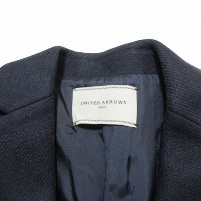 ユナイテッドアローズ UNITED ARROWS manteco生地 チェスター