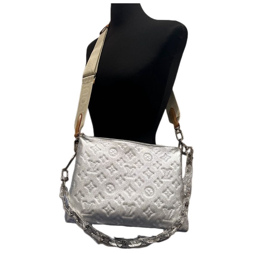 LOUIS VUITTON ルイヴィトン クッサン PM シルバー チェーン 