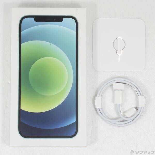 中古品〕 iPhone12 64GB グリーン MGHT3J／A SoftBank【258】 64GB