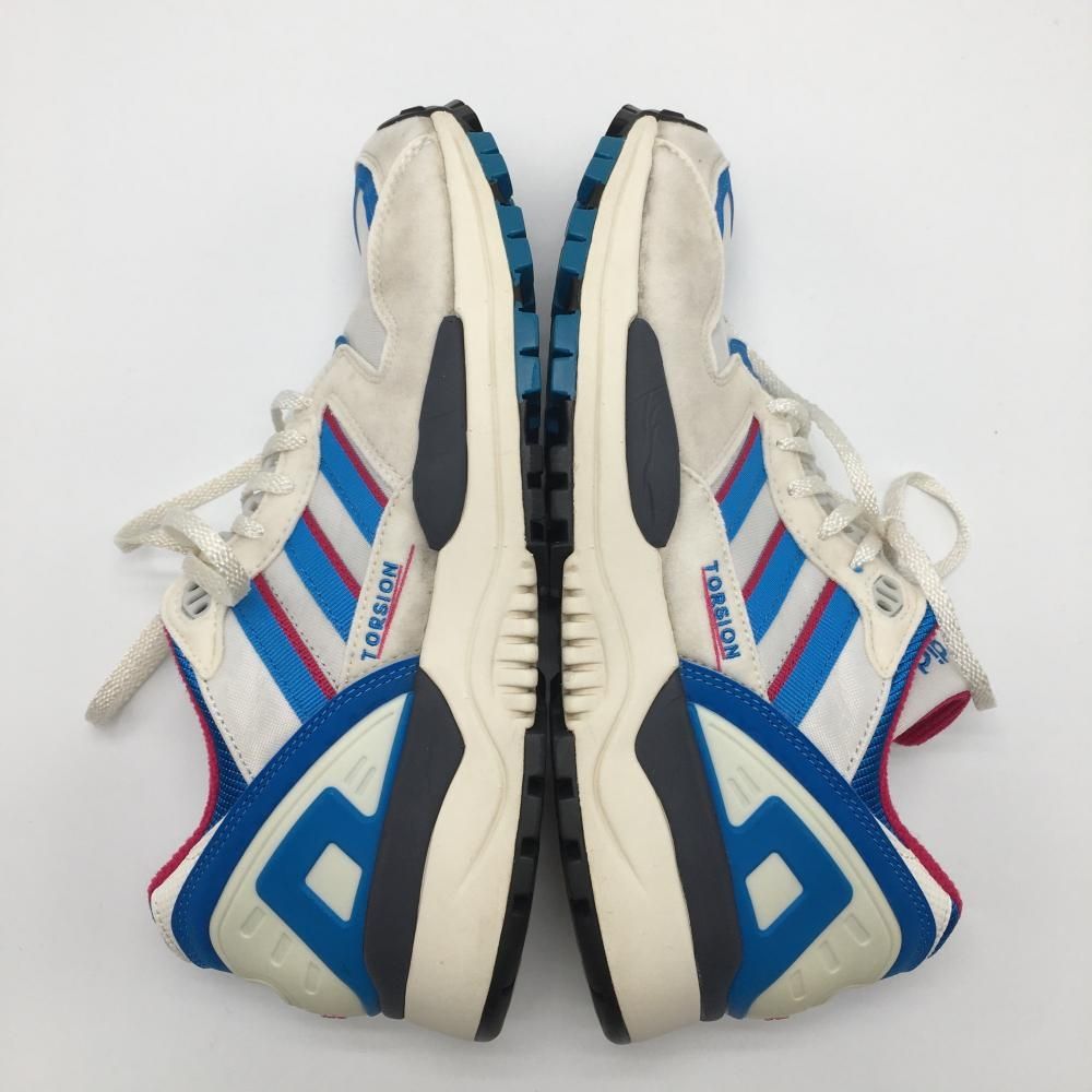 アディダス ゴルフシューズ 白×ブルー GZ8500 ZX0000 A-ZXシリーズ