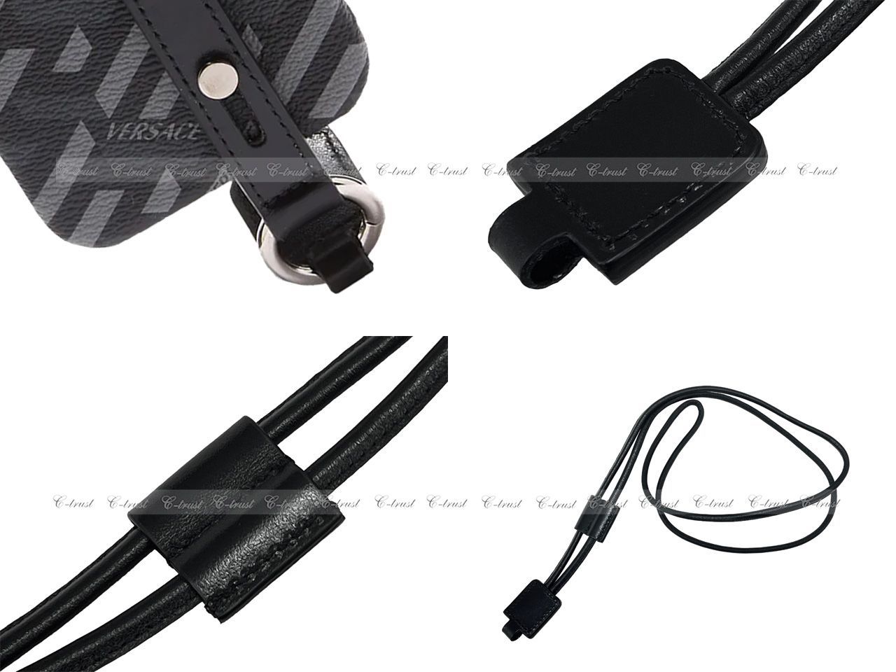 VERSACE ヴェルサーチ スマホケース iPhone 12pro ストラップ VERSACE
