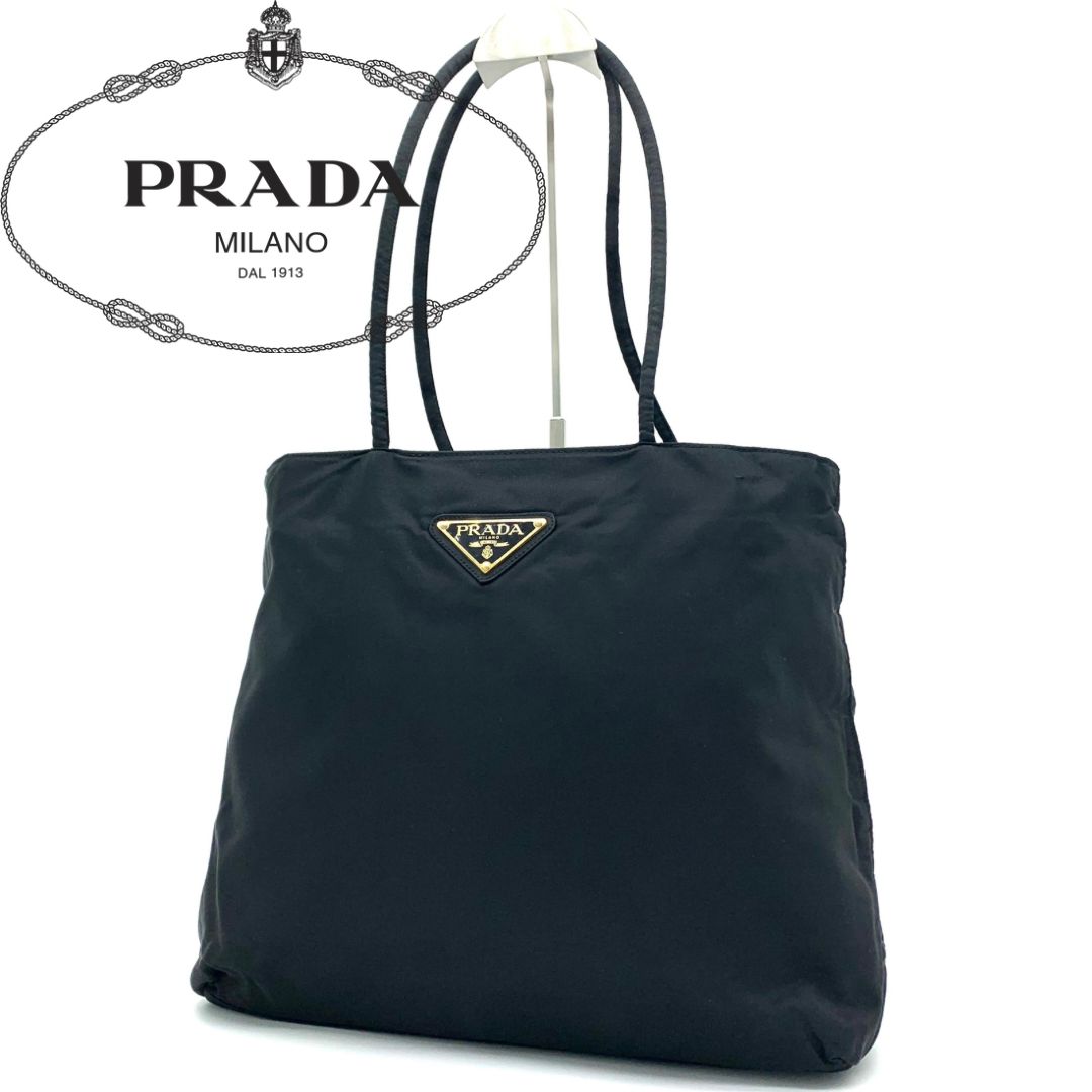 美品✨プラダ ショルダーバッグ 三角ロゴプレート テスートナイロン