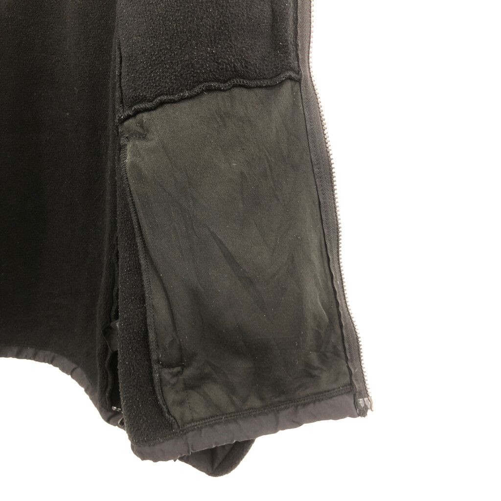 THE NORTH FACE ノースフェイス Denali デナリフリースジャケット アウトドア ワンポイント ブラック (レディース M) 中古 古着 Q6552 THE NORTH FACE ノースフェイス Denali デナリフリース