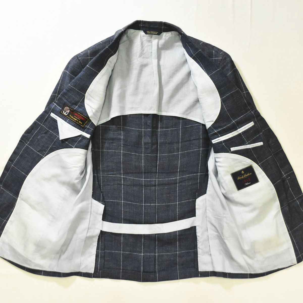 ビンテージBrooks Brothers 麻100 %2Bジャケット米国製 ビンテージBrooks Brothers 麻100 %2Bジャケット米国製