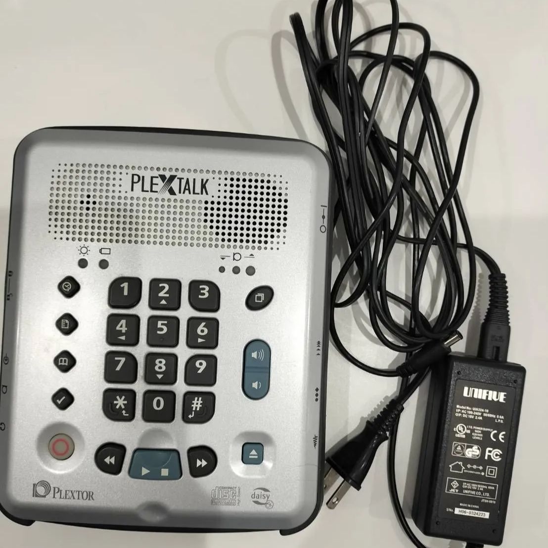 【販売在庫】PLEXTALK プレクストーク PTR2 ④ ポータブルプレーヤー