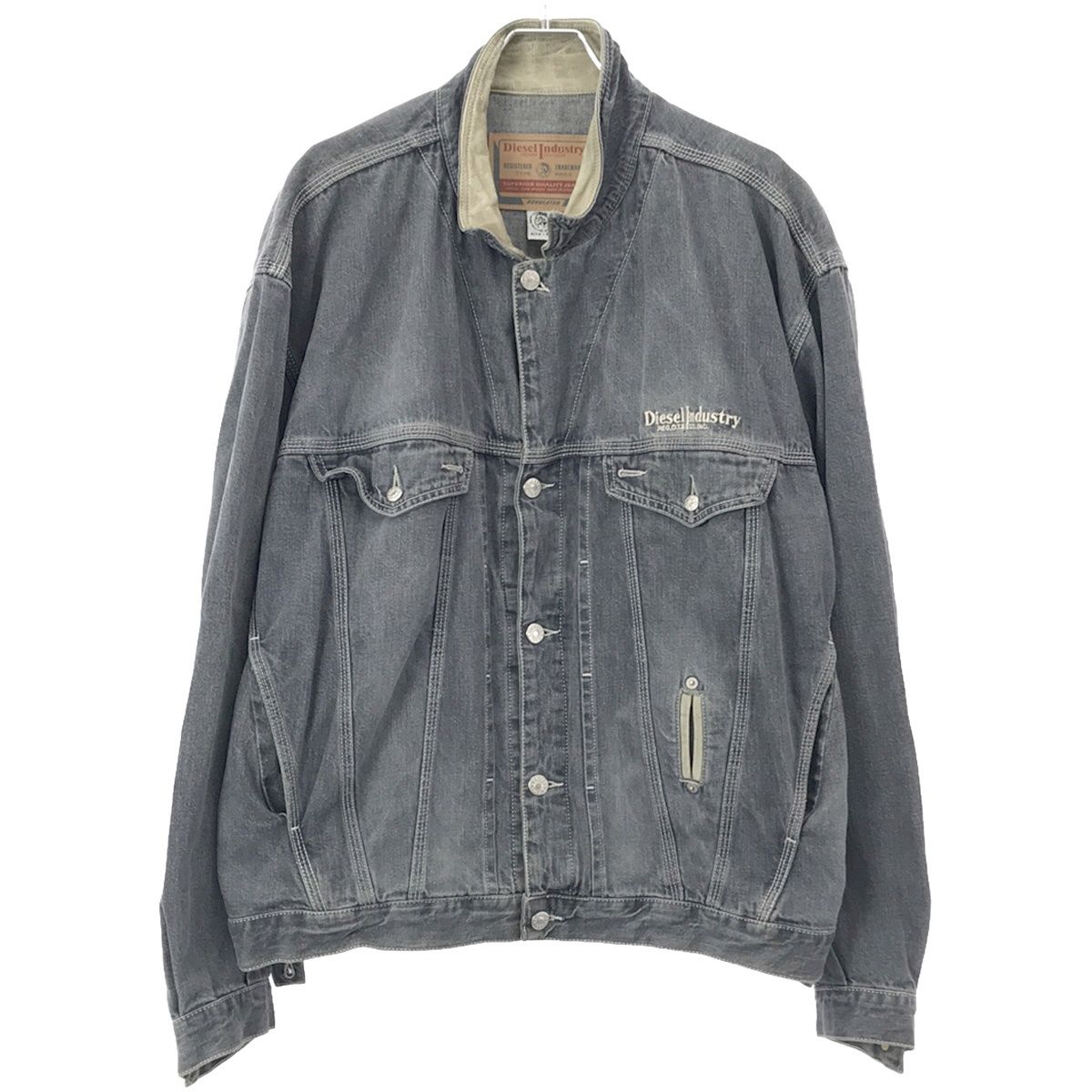 DIESEL 90年代 デニムジャケット DIESEL INDUSTRY 90年代 DIESEL Industry イタリア製 カラーデニムジャケット 襟