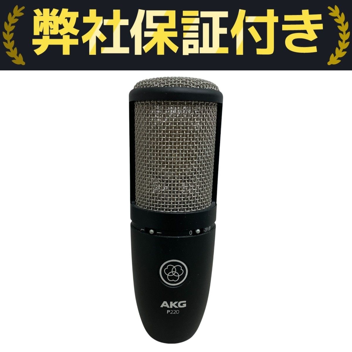 AKG アーカーゲー P220 コンデンサーマイク ショックマウント