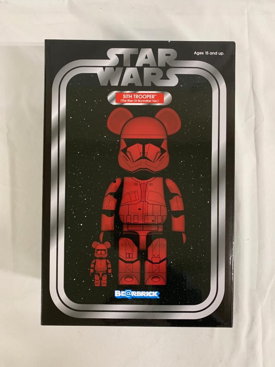 BE@RBRICK SITH TROOPER 100％ & 400％ BE@RBRICK SITH TROOPER 100