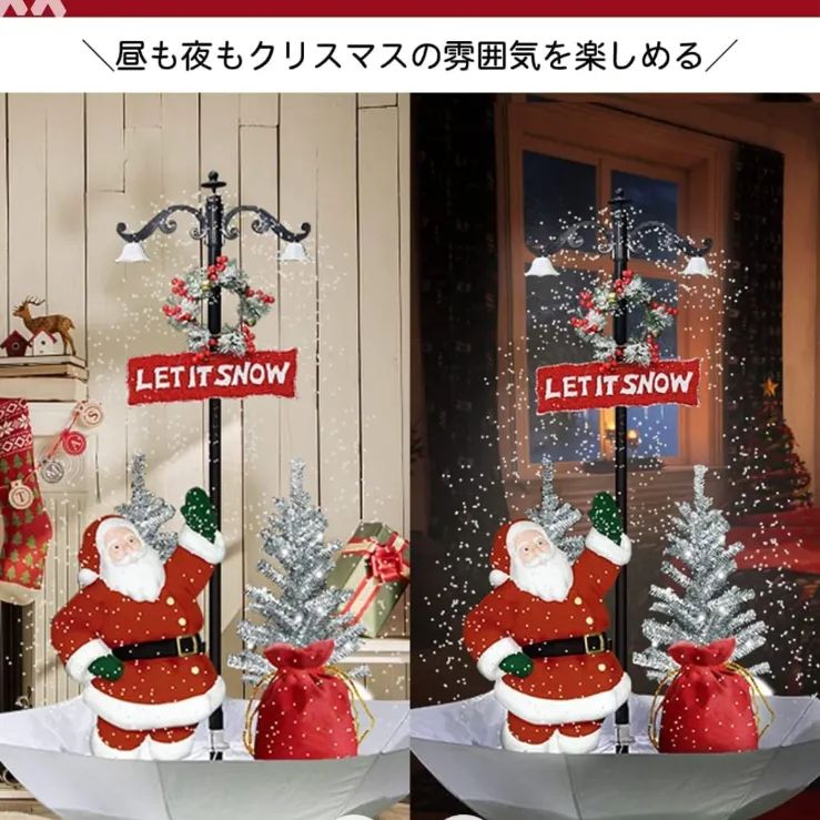 クリスマス　サンタクロース　置物　イルミネーション　アンティーク 楽天市場】クリスマス 飾り 人形 電飾 電池式 玄関 飾れる