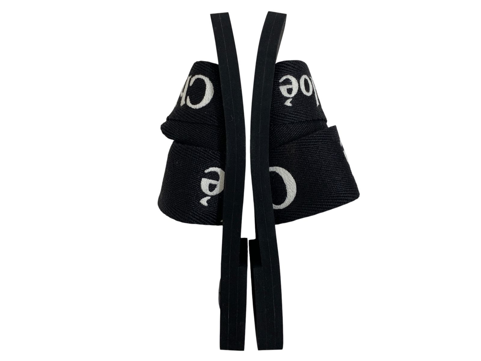 Chloe クロエ Woody Flat Mule サンダル CHC23W188GH 001 37 ブラック レディース|004 KIN-KAAI_COM