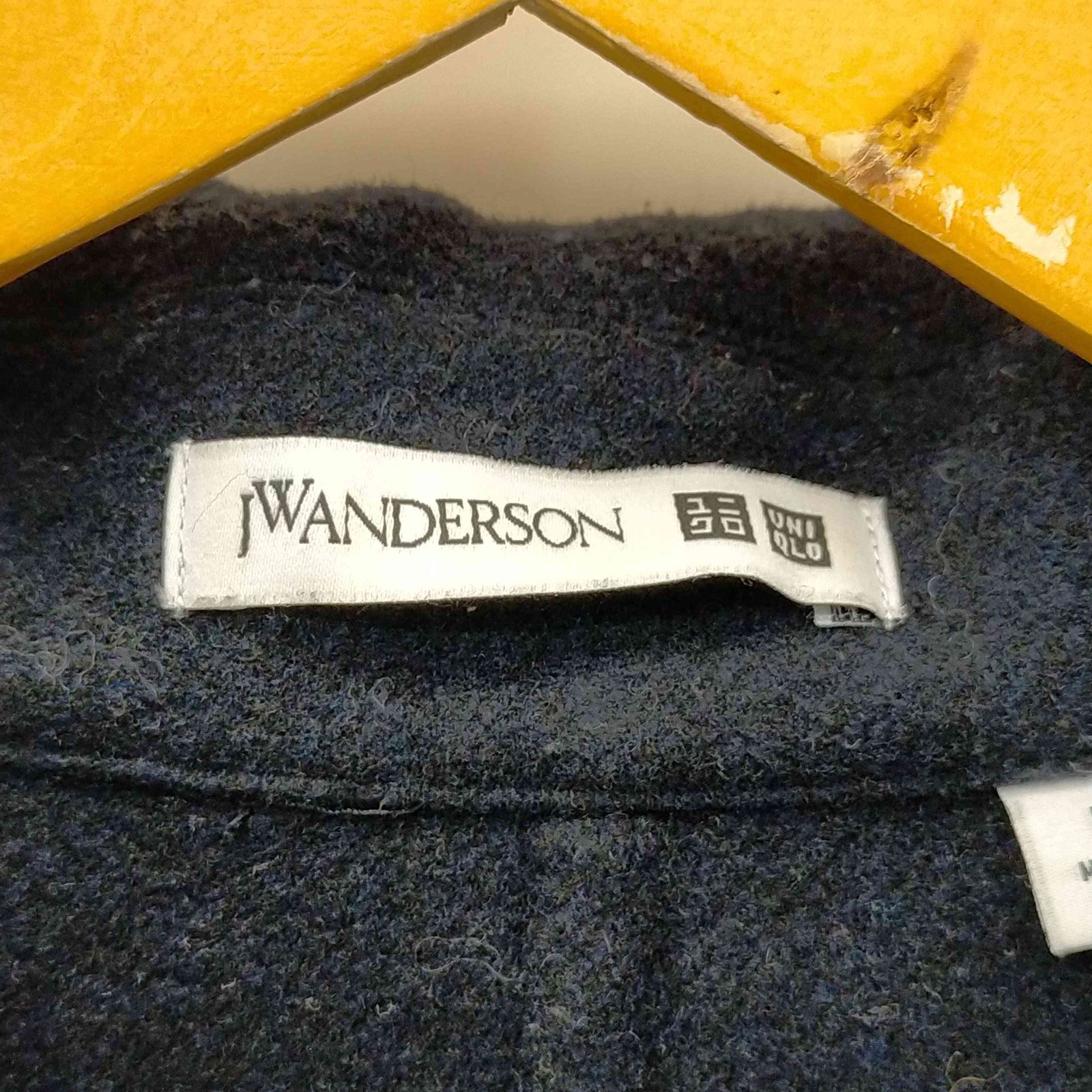 処分価格❗️【美品】UNIQLO JW ANDERSONダブルフェイスシングル ユニクロ JW ANDERSON ダブルフェイスシングルコート UNIQLO