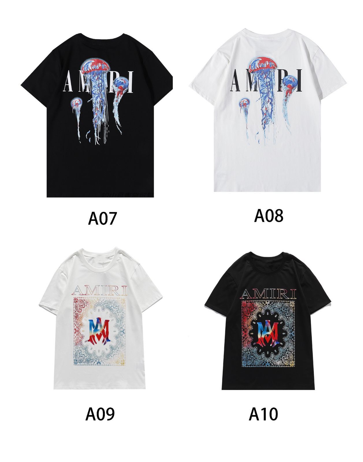 アミリ AMIRI 半袖Tシャツ クルーネック バンダナロゴティー BANDANA LOGO TEE MJLT002 ロゴプリント シンプル メンズ  - メルカリ