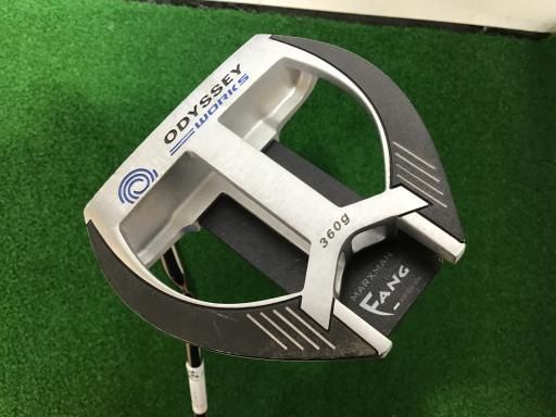 Callaway Golf - 【貴重レフティ】ODYSSEY WORKS MARXMAN FANG パター 34インチ オデッセイ ワークス バーサ マークスマン ファン 左用 左 ODYSSEY（オデッセイ） - パター - オデッセイ ワークス