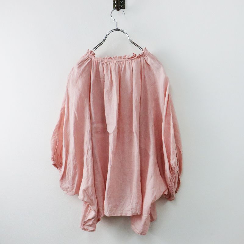 ネストローブ　ピンク　半袖　リネン100% ブラウス　日本製 nest Robe（シャツ/ブラウス(半袖/袖なし)）のフリマアイテム一覧