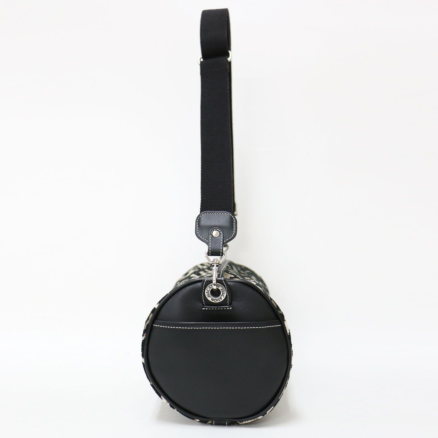 A VACATION ア ヴァケーション バッグ ブラック ベージュ系 / ドラム  