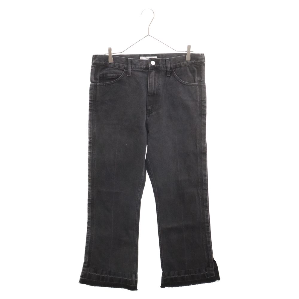 TOGA VIRILIS (トーガ ビリリース) 21SS Zip Denim Pants ジップ デニム パンツ TV21-FF315 グレー