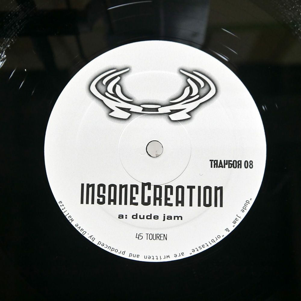 スイス盤 INSANE CREATION/DUDE JAM / ORBITASTE/TRAKTOR