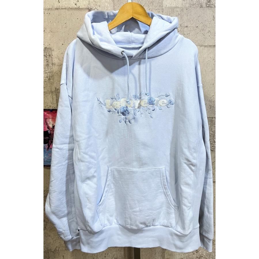 美品 LFYT 定価19800円 ローズ ロゴ刺繍 スウェット パーカー L ラファ  