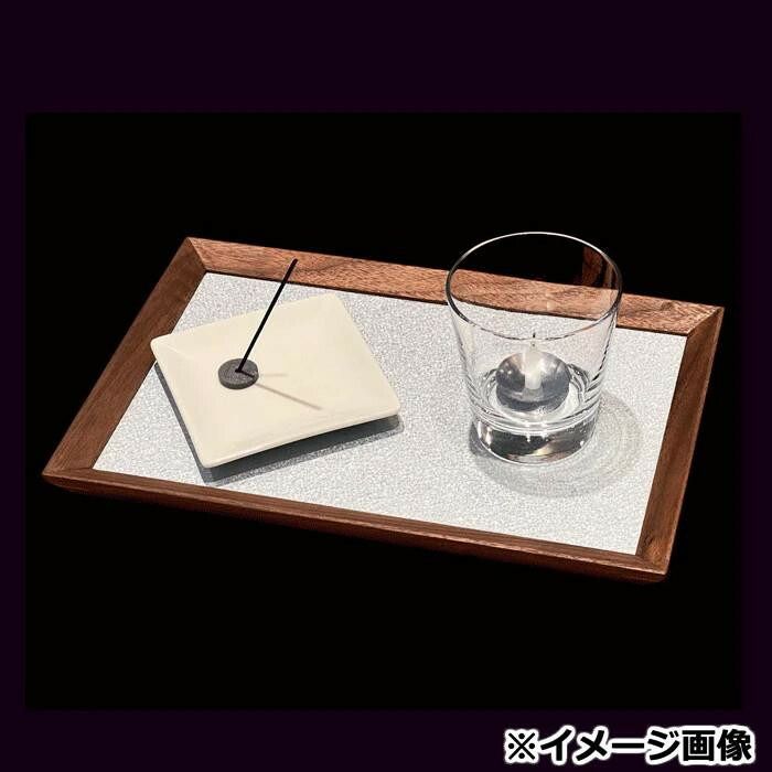 東海製蝋 ローソク 安心空間 お仏壇用防火プレート ウォールナット 600-04