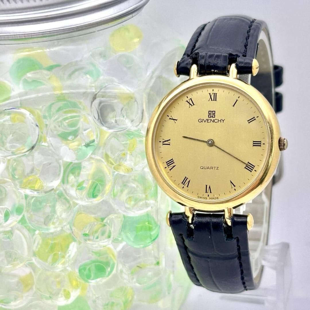 新品電池】GIVENCHY ジバンシー メンズ 腕時計 ゴールド 新品