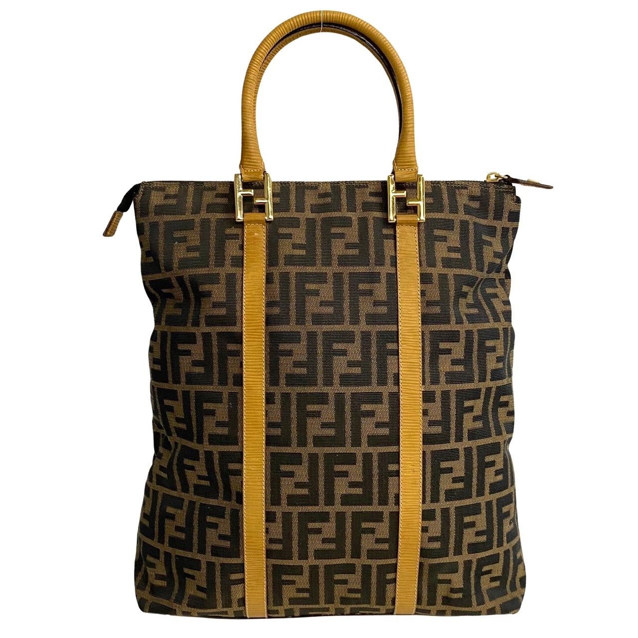 ✨極美品✨FENDI マンマバケット すばらしい ハンドバッグ ズッカ FF 