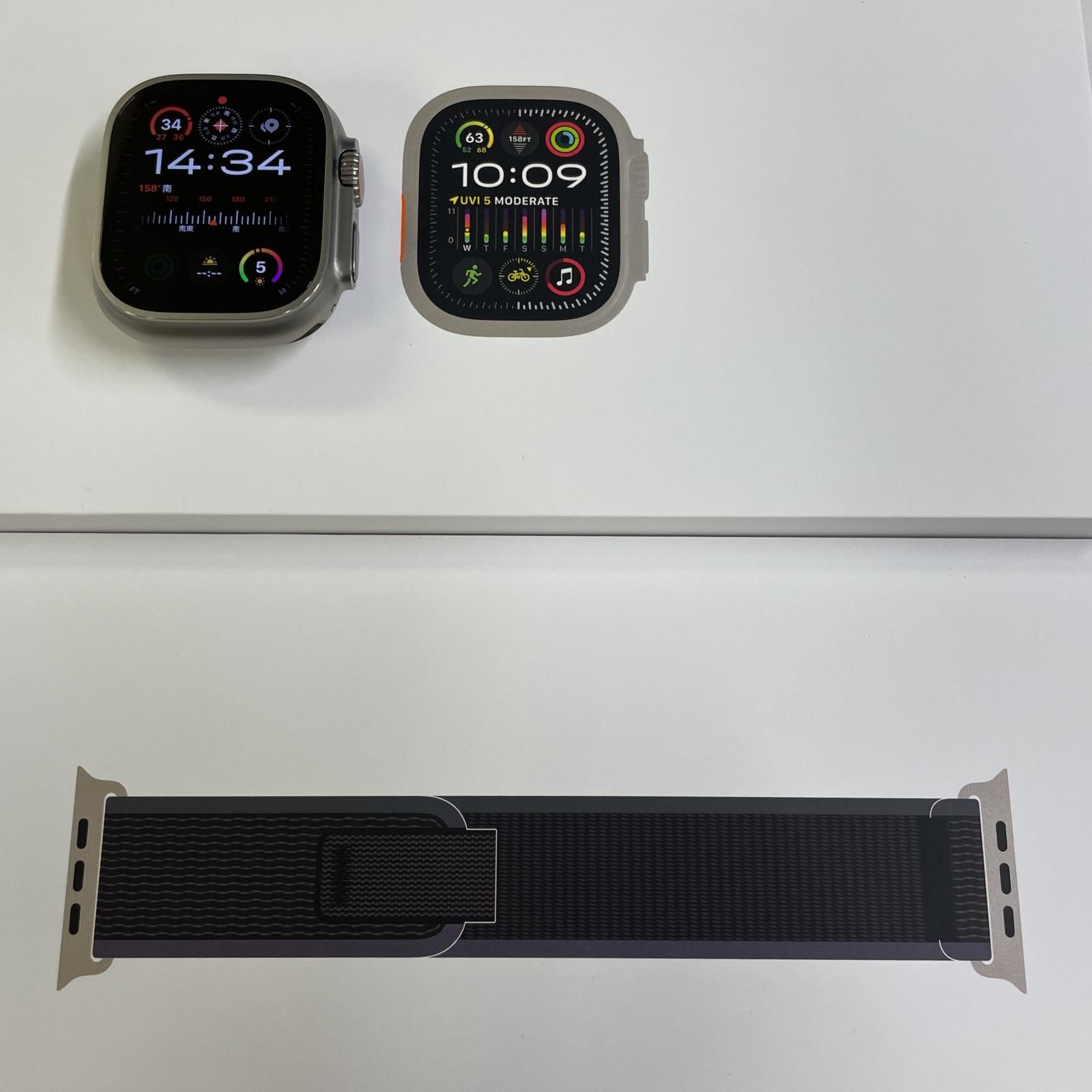 Apple Watch Ultra Apple Watch Ultra 2 チタニウム