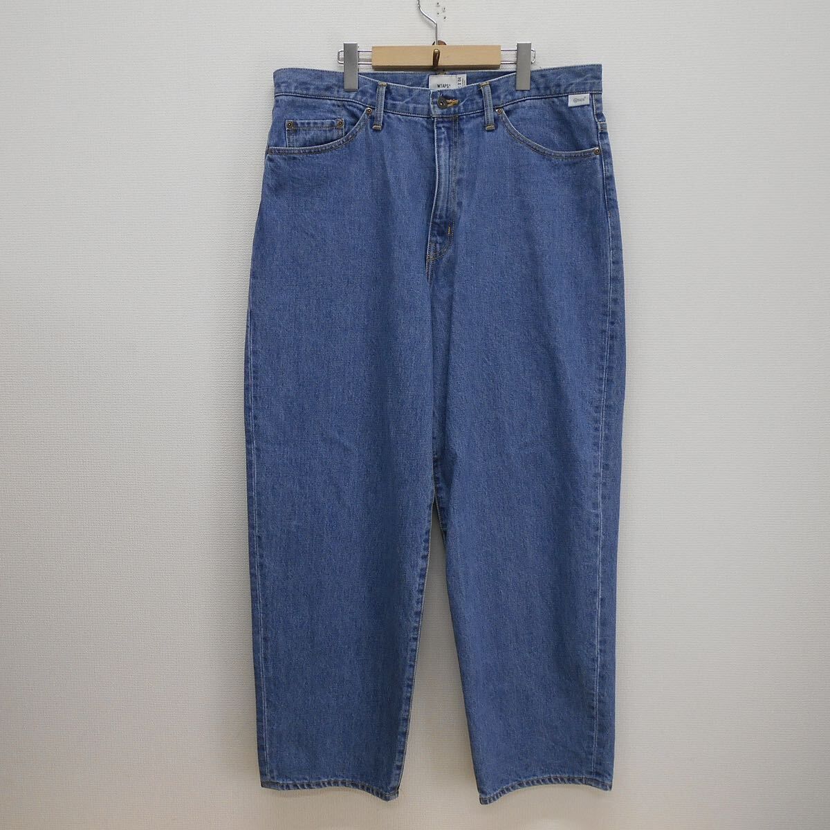 WTAPS ダブルタップス 23AW 232WVDT-PTM04 BLUES STRAIGHT / TROUSERS / COTTON. DENIM  INDIGO ストレート デニムパンツ XL 10118347 - メルカリ