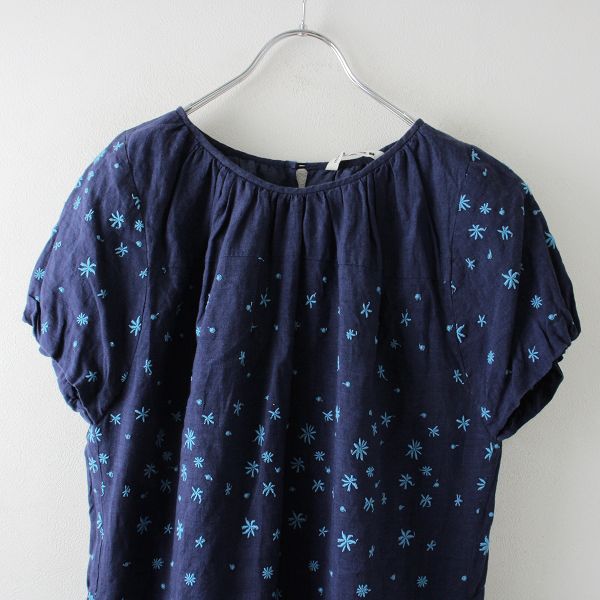 mina perhonen 刺繍入り ライトグリーンチュニック 半袖 2025年最新】mina perhonen レディース チュニックの人気