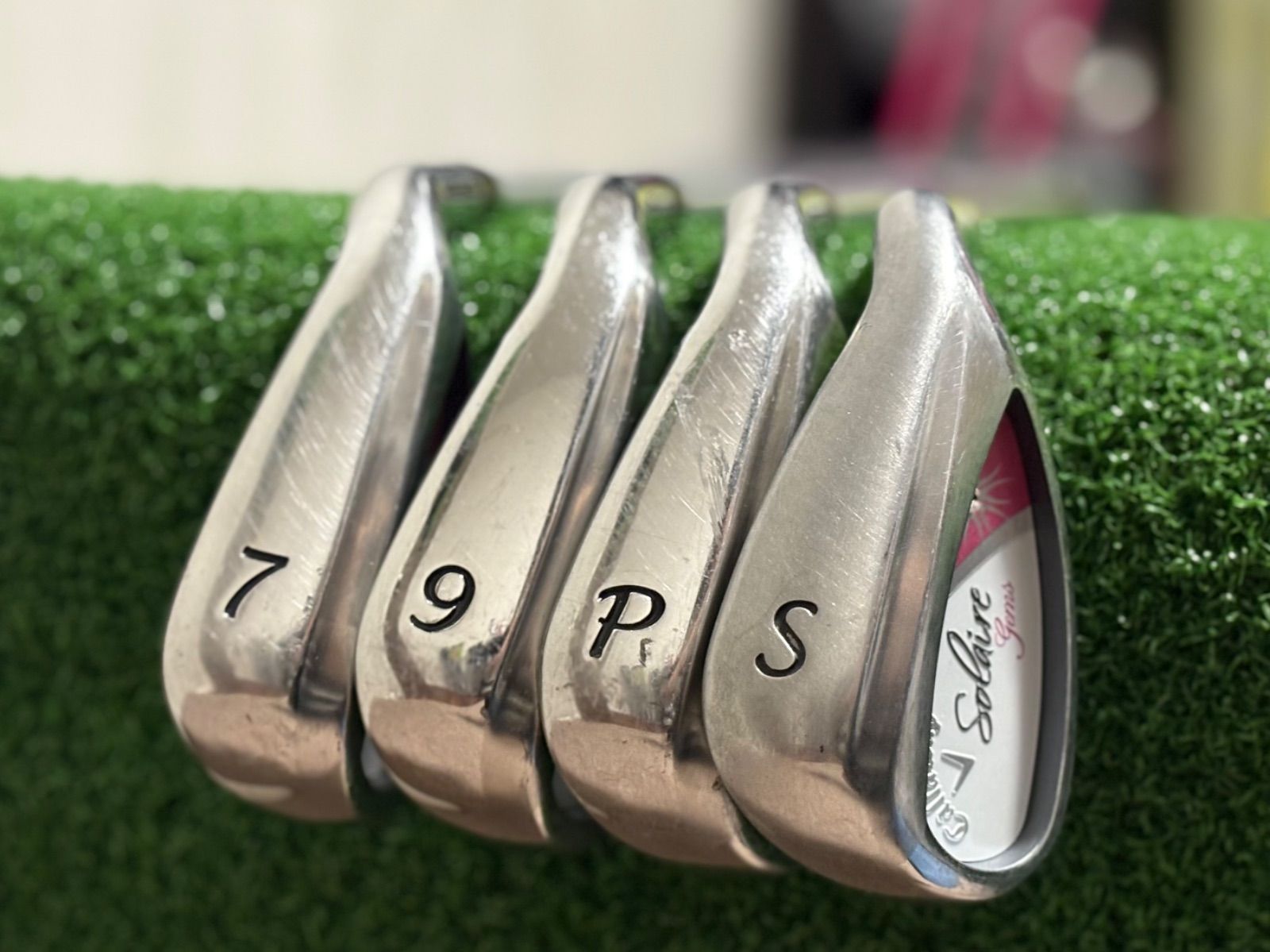 キャロウェイ レディース Solaire ソレイル アイアン4本のみ Callaway レディース キャロウェイ ソレイル Solaire アイアン