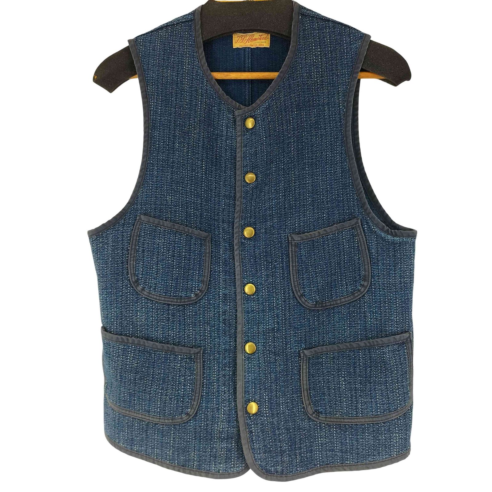 J.S.Homestead ベスト メンズ ジェーエスホームステッド 中古 古着 J.S 