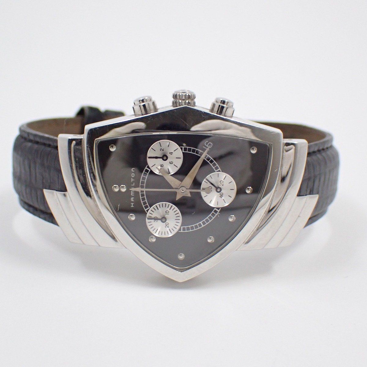 HAMI VEN H244112 純正黒革 HAMI VEN H244112 純正黒革 haruchan様】Hamilton ベンチュラ HAMI VEN