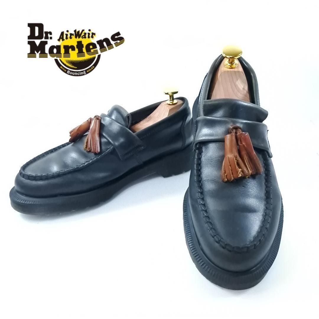 Dr.Martens ADRIAN タッセルローファー UK4 ダークグレー ドクター