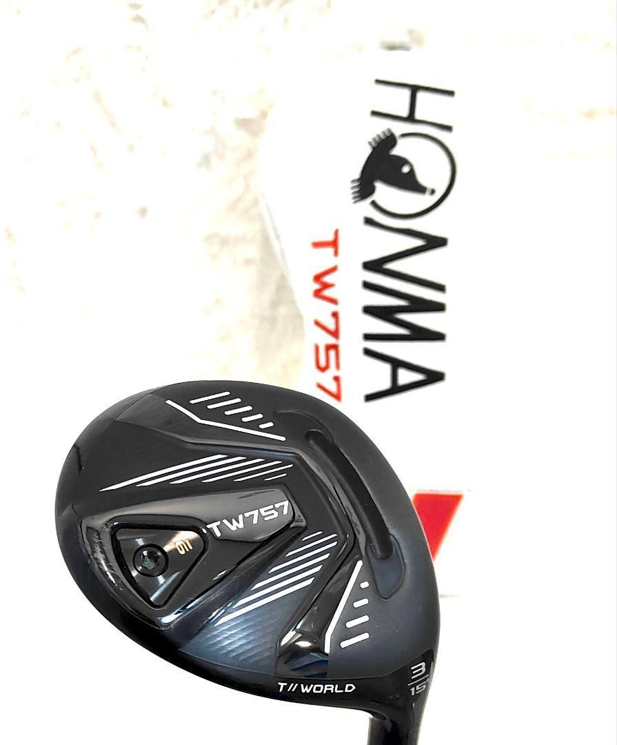 本間ゴルフ - ホンマ　TW757 3W フェアウェイウッド　カーボンR カバー付 ホンマ TW757 3W フェアウェイウッド カーボンR カバー付 - メルカリ