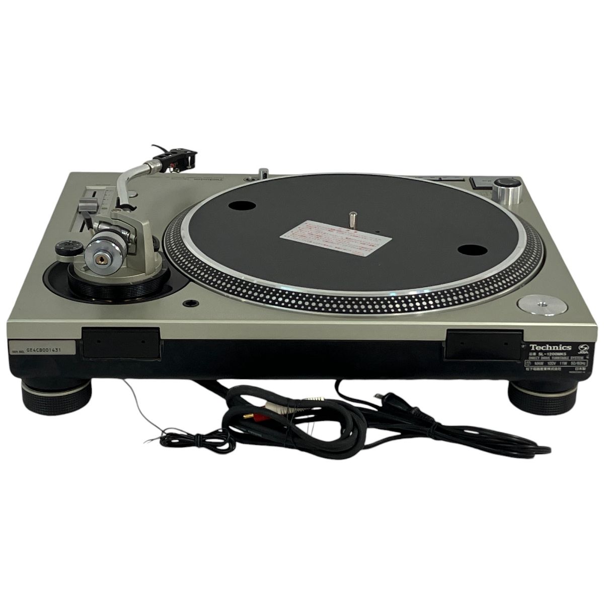 Technics テクニクス SL-1200MK3D ターンテーブルセット Technics SL1200MK3D テクニクス ターンテーブル - メルカリ