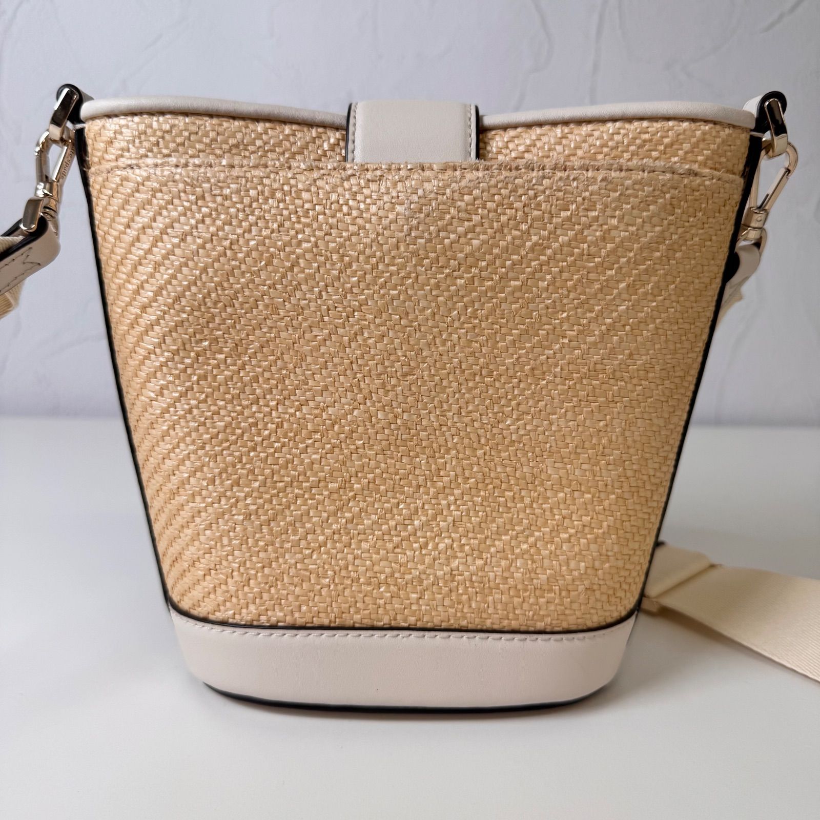 美品✨ケイトスペード カゴバッグ ショルダーバッグ ターンロック ✨Bランク kate spade ケイトスペード カゴバッグ ミニ