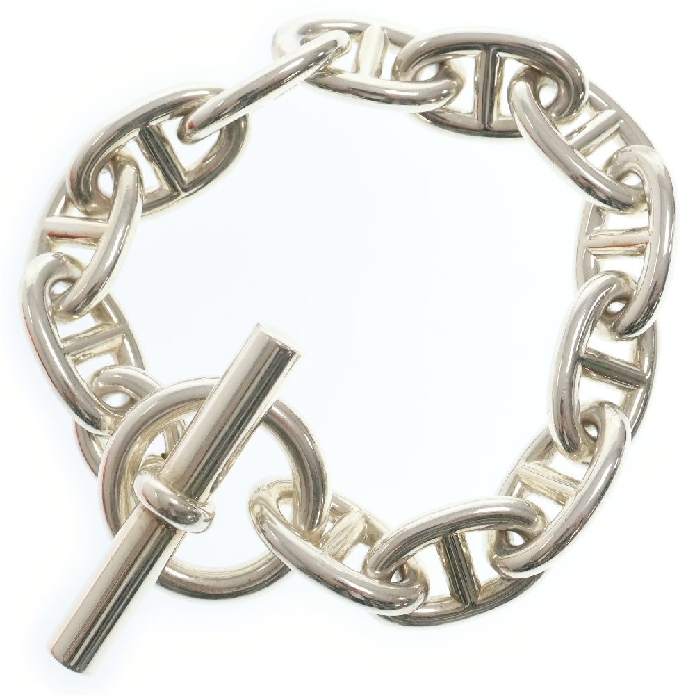 シルバーブレスレット ガボールタイプ4ブルドッグライオンヘッド